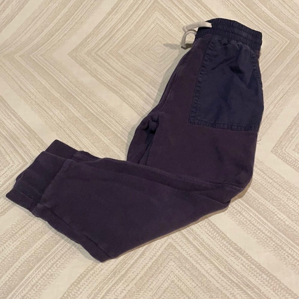 Crewcuts Boys Navy Blue Drawstring Joggers